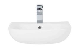 Brand New Boxed Bathstore Newton 520mm Semi Recessed Basin RRP £142 **No VAT**