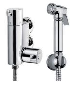 Brand New Boxed Bathstore Douche Kit with Thermostatic Valve - Chrome RRP £95 **No VAT**
