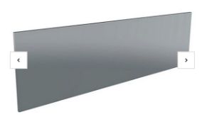 Brand New Boxed Bathstore Portfolio Gloss 1800mm Side Bath Panel Grey RRP £170 **No VAT**