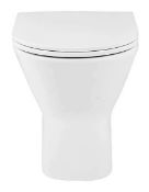 Brand New Boxed Bathstore Falcon Rimless Back To Wall Toilet RRP £137 **No VAT**