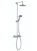 Brand New Boxed Bathstore Metro Mixer Shower System Thermostatic - Chrome RRP £190 **No Vat**