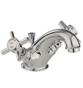 Brand New Boxed Bathstore Bensham Chrome Cross Head Luxury Basin Mixer Tap RRP £65 **No VAT**