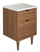 Brand New Boxed Bathstore Craft Solid Surface Stone Effect Countertop 500mm - Gloss White RRP £13...