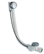 Brand New Boxed Bathstore Inline Shallow Bath Pop Up Waste for Single Ended Baths RRP £55 **No VA...