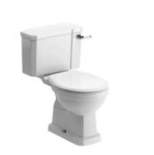 Brand New Boxed Whitechapel Close Coupled Toilet excluding Toilet Seat RRP £245 **No Vat**