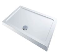 Brand New Boxed Bathstore Emerge White Rectangular Shower Tray - 1000x800mm RRP £137 **No Vat**