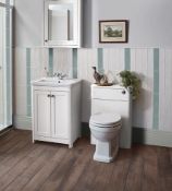 Brand New Boxed Country Living Wicklow Toilet Unit - Matt White RRP £310 **No Vat**