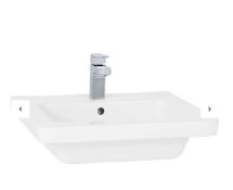 Brand New Boxed Bathstore Falcon White Basin with 1 Tap Hole - 500mm RRP £85 **No VAT**