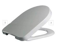 Brand New Boxed Bathstore Cityspace Toilet Seat V19 - White RRP £45 **No Vat**
