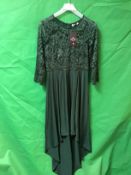 Ladies Green Dress Size L
