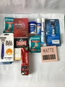 Bag of Mixed Cosmetics, Supplements Toiletries Etc
