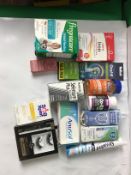 Bag of Mixed Cosmetics, Supplements Toiletries Etc