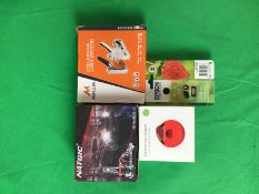 4 Mixed Items To Inc Natgic Headlights
