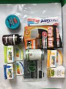 Bag of Mixed Cosmetics, Supplements Toiletries Etc