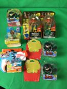 7x Kids Toy Figures Inc; Disney Incredibles, Fart Ninjas, Nerf
