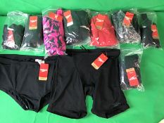 10x Speedo Swimming Costumes - Mixed Sizes, Styles All With Tags