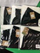 6x Yours For Good Ladies Black Leggings Mixed Sizes