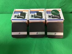 3x Smart Wi-Fi Plug-In Door Chime