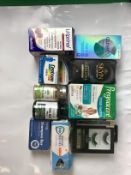 Bag of Mixed Cosmetics, Supplements Toiletries Etc