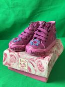 Girls Lelli Kelly Pink Boots Size 21