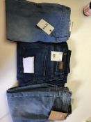 3 x Ladies Jeans Mixed Sizes