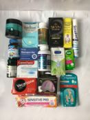 Bag of Mixed Cosmetics, Supplements Toiletries Etc