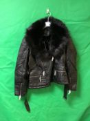 Leather Jacket Size 16