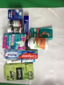 Bag of Mixed Cosmetics, Supplements Toiletries Etc