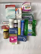 Bag of Mixed Cosmetics, Supplements Toiletries Etc