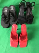 3 x Ladies Shoes Mixed Sizes