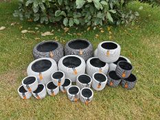 21 Various Size and Design Eco Friendly Capi Europe Planters