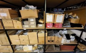 Various Items including reflector tape, Elastic & zips