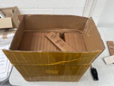 Box of 100 x (6 Reusable Bamboo Eco Friendly Drinking Straws in Jute Bag inc Pipe Cleaner)
