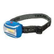 Silverline COB LED Headlamp 3W Head Torch