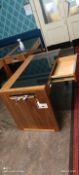 Desk With In-Built Power Outlet