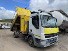 2012 DAF LF 45-160 7.5 ton Tipper