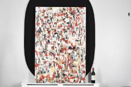 Title: Original Impressionist Oil on CanvasDescription: 5196 - Original oriental large oil on canvas