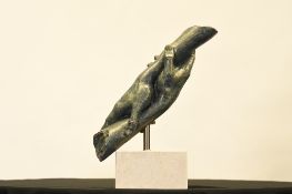 Title: Friendship Sculpture on Marble BaseDescription: 1527 - This Spanish casting of embracing