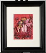 Title: Marc Chagall LithographDescription: 7699 - Marc Chagall Lithograph professionally framed