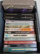 A Collection of 15 x Music Cassette Box Sets