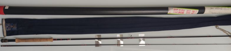 Hardy Graphite Deluxe 718 Fishing Rod With Royal Warrant and Protective Tube