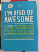 Box of Awesome Journals RRP £12 each