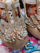 Irregular Choice shoes. Papillon gold size 39