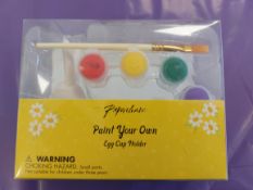 Ceramic eggcup, Paint your own from Paperchase RRP £5 each x 12