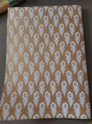 Wrapping Paper Gold Peacock Pattern RRP £275. 100 sheets
