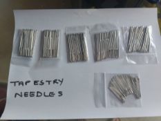100 Large tapestry needles plus bag of small tapestry needles RRP over £200