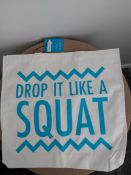 Drop it like a squat bags from Paperchase x 4