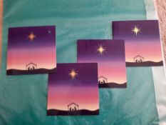 Christmas cards - 24 packs RRP £96. 8 cards in each pack