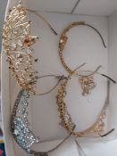 Selection of tiaras for repairs