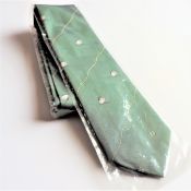 Dunhill London Silk Tie New In Cellophane Cover